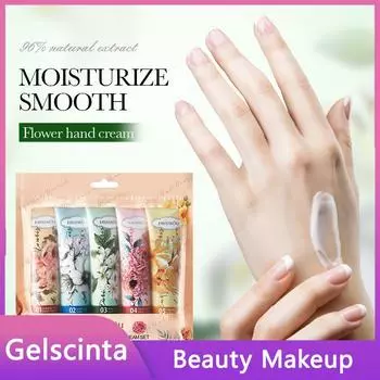 FAYANKOU Цветочный увлажняющий осенне-зимний крем для рук против сухих трещин
