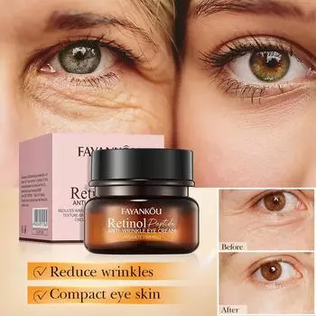 FAYANKOU Peptide Light Lines Увлажняющий укрепляющий крем для глаз Ретинол Крем для глаз против морщин 30g