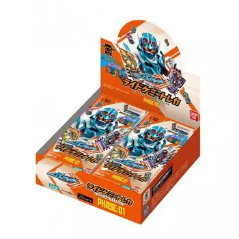 ФАЗА коллекционной карточки BANDAI Камен Райдер Гатчард Ride Chemie:01 (BOX) 20 упаковок