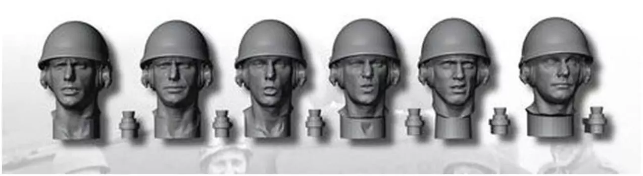 FC Model HSRAC Mounted Headset 1 Пластиковые детали модели FC35872 1/35 Mk.3