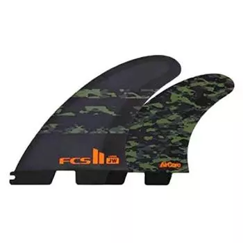 FCS2 Fin JULIAN WILSON TRI FINS Julian Wilson Tri Fin Thruster Set Performance Core PC 3 Piece Set Японский оригинальный продукт Армейский камуфляж Камуфляж