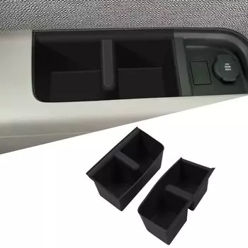 FDAIUN Car 3rd Row Seat Cup Holder Coaster Silicone Pad Car Door Storage Box Honda Vezel (wireless charging panel)