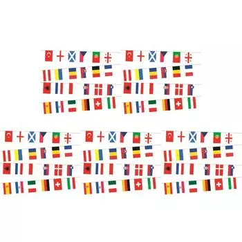 FE# 2024 Бантинг Национальные флаги 10M Международные флаги Футбольное событие De
