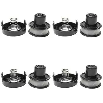 FE# 20-футовые сменные катушки для триммерной лески с колпачком и пружиной для Black De