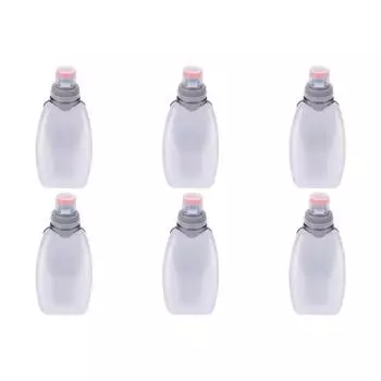 FE# 250ml Hydration Waist Bottle with Clip & Dustproof Lid Leakproof for Gym Fit