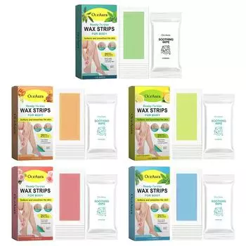 FE # 40 шт. восковые полоски для лица, стикер для эпиляции, нежный и быстрый портативный для мужчин, Wo Olive