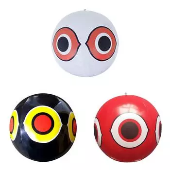 FE # 40 см надувной отпугиватель птиц отпугивающие воздушные шары для глаз (белый)