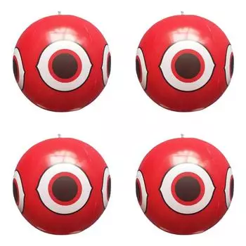 FE # 40 см надувной отпугиватель птиц отпугивающие воздушные шары для глаз (красный)