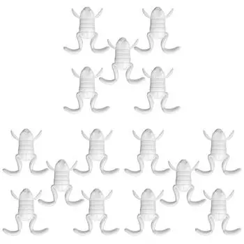 FE # 5 шт. Мягкая приманка в виде лягушки 10 г Плавающая приманка в виде лягушки с ногами для ловли окуня (Уи