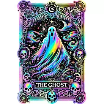 FE# 5D DIY Полный Круглый Дрель Алмазная Картина Призрак Набор Домашний Декор Искусство Ремесло 40x6