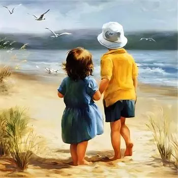 FE# 5D DIY Полный Круглый Дрель Алмазная Картина Детский Набор Домашний Декор Искусство Ремесло ZSH1003