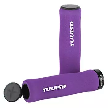 FE# Bicycle Handle Bar Cover Anti-Slip Ultralight Bike Grip for MTB Bike (Purple
