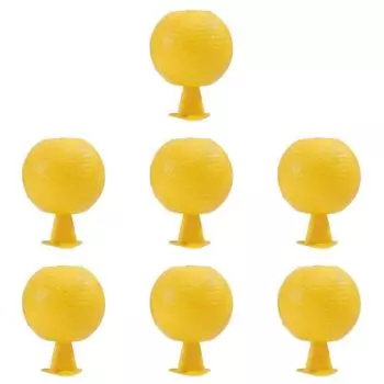 FE# Ловушки для фруктовых мух Липкие ловушки в форме цитрусовых для использования в помещении и на открытом воздухе (К)