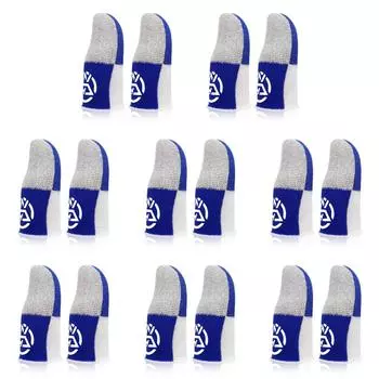 FE # мобильные дышащие перчатки с защитой от пота и большого пальца для PUBG (Blu