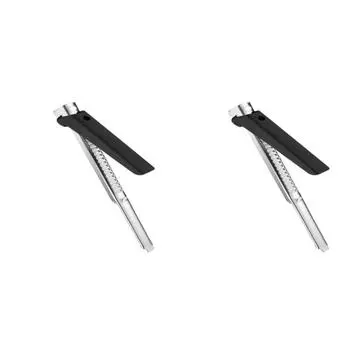 FE # Открывалка для банок из нержавеющей стали Регулируемая открывалка для бутылок для слабых рук (черный)