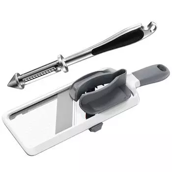 FE# Peeler Slicer Set Food Veggie Chopper Удобная ручка Легко чистить Нескользящий Ha