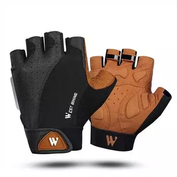 FE # перчатки для езды на велосипеде, противоударные спортивные короткие перчатки, противоскользящий аксессуар для улицы S