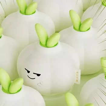 FE # перезаряжаемый 3-уровневый ночник с регулируемой яркостью и чесноком, сенсорный датчик, декор для комнаты, стола