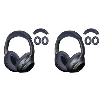 FE# Силиконовый чехол для гарнитуры Sony ULT WEAR WH-ULT900N/WH-1000XM3/XM4 (Темно-синий