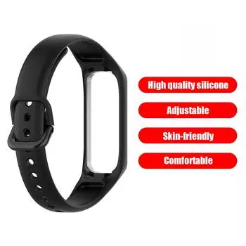 FE# силиконовый сменный ремешок для Galaxy Fit 2 SM-R220 (черный)