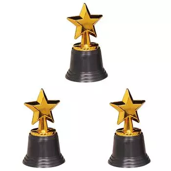 FE# Звездный трофей Пластиковые золотые награды Трофеи Классная школа Награды для K