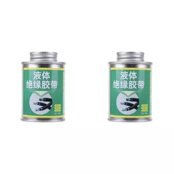 FE # Жидкая изоляционная лента Водонепроницаемая изоляционная лента Fix Line Клей (Белый 260мл