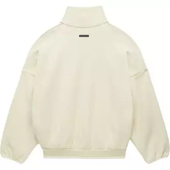Fear of God Athletics Толстый флисовый свитер с воротником-стойкой бледно-желтый для мужчин в уличном стиле IS8742 S