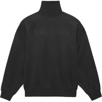 Fear of God Athletics Женский трикотажный свитер с воротником-стойкой Черный женский уличный стиль IT1922 L