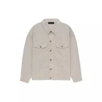 Fear of God Джинсовая куртка Essentials Silver Cloud Мужская верхняя одежда Серый 202BT234272F XL