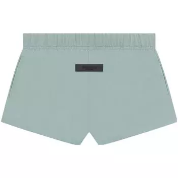 Fear Of God Essentials Drop 2 SS23 Cotton Dock Shorts Women Shorts Sycamore Mist-Blue FOG-SS23-233 M