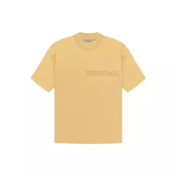 Fear Of God Essentials Essential Футболка с коротким рукавом Женские топы Светло-тосканский FOG-SS23-236 L