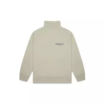 Fear of God Essentials FW20 Флисовая толстовка с воротником-стойкой Мужская толстовка Moss FOG-FW20-296 M