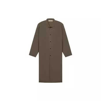Fear of God Essentials FW22 Длинное пальто унисекс Пальто Кофейное дерево FOG-FW22-726 S