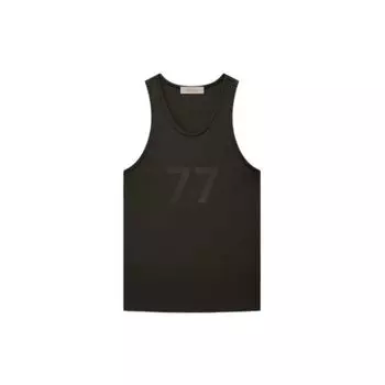 Fear of God Essentials FW22 Майка без рукавов Черный Женские Топы Серый FOG-FW22-789 M