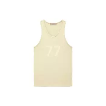 Fear of God Essentials FW22 однотонный топ с цифровым принтом для женщин, топы золотистого цвета FOG-FW22-758 S