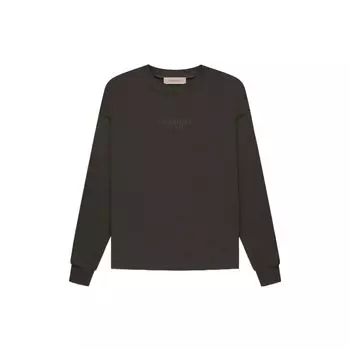 Fear of God Essentials FW22 Свободный флисовый свитер с круглым вырезом Топы унисекс Темно-серый FOG-FW22-644 XL