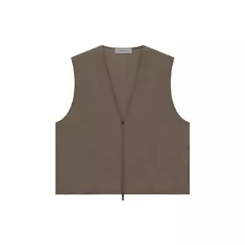 Fear of God Essentials FW22 жилет мужские жилеты Wood Coffee FOG-FW22-000 S