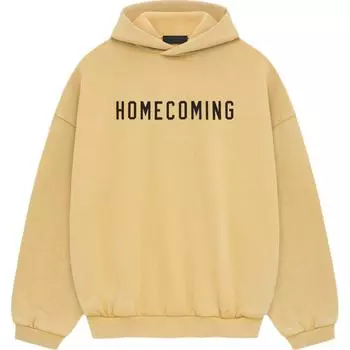 Fear of God Essentials Heavy Fleece Hoodie Amber Men Tops Yellow 192BT244813F S