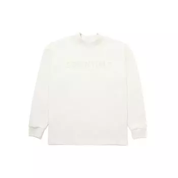 Fear of God Essentials Innersect эксклюзивная футболка с длинным рукавом и логотипом унисекс топы серо-бежевые 125BT212090F L