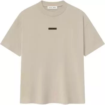 Fear of God Essentials Классическая футболка Timber Мужские топы Кремовый 125SP254191F XL