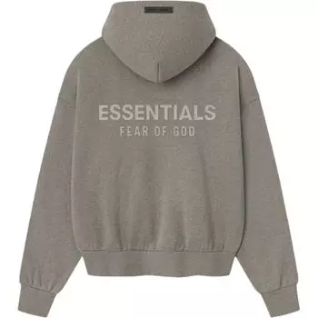 Fear of God Essentials Классическая толстовка из флиса Homestead Heather Мужские топы Загар 192SP252053F L