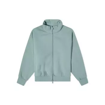 Fear of God Essentials Куртка свободного покроя с воротником на молнии, женская верхняя одежда Sycamore Haze, синий 192BT225071FW M
