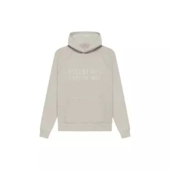 Fear of God Essentials Осень Зима 22 Толстовка с принтом на флисовой подкладке Толстовка унисекс Дымчато-серый FOG-FW22-825 XXL