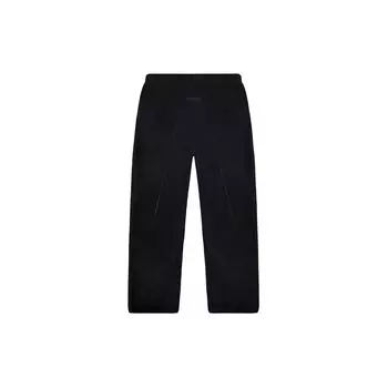 Fear of God Essentials Polar Fleece Pant Jet Black Men Bottoms 130SP244254F S