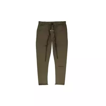 Fear of God Essentials Rain Drum Светоотражающие нейлоновые тонкие спортивные штаны Мужские брюки Коричневые FOG-FW21-102 M