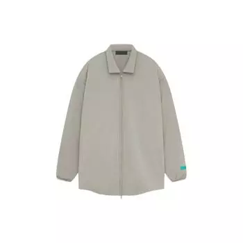 Fear of God Essentials Рубашка с наполнителем из нейона, мужская верхняя одежда, серая 202SP244495F L