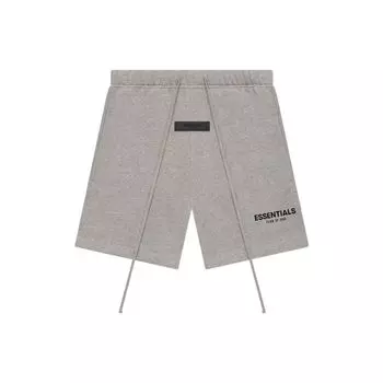 Fear of God Essentials SS22 Толстовки с тисненым логотипом Брюки унисекс Темно-овсяные FOG-SS22-903 XXS