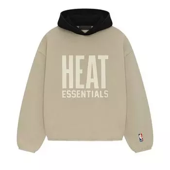 Fear of God Essentials x NBA Heat Hoodie Wheat Men Tops Tan 192AL246302F XS