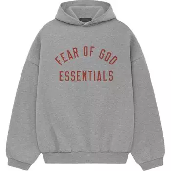 Fear of God Флисовая толстовка с капюшоном Essentials Dark Heather Мужские топы Серый 192BT246259F S