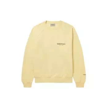 Fear of God Флисовый пуловер Essentials Толстовка с длинными рукавами SS22 Толстовки унисекс Кремовый FOG-SS22-007 L